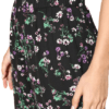 Women Black & Green Floral Printed High-Rise Waist Pleated Regular Trousers (34 SIZE) - Image 2