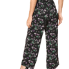 Women Black & Green Floral Printed High-Rise Waist Pleated Regular Trousers (34 SIZE) - Image 3