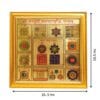 24-Carat Gold-Plated Shree Sampoorna Vyapar Vriddhi Yantra - Image 2