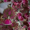 Handmade wall decor lotus with jhumki style hanging for home decor - Image 3