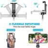 4-in-1 Extendable Bluetooth Selfie Stick and Phone Tripod Stand with Detachable Wireless Remote - Image 3