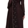 Elegant Black Anarkali Kurta with Printed Dupatta - Perfect Blend of Traditional and Contemporary Style - Image 4