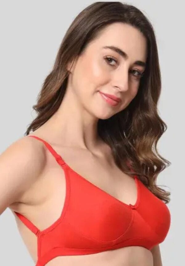 Unleash Confidence: Women's Full Coverage Backless Cotton Bra