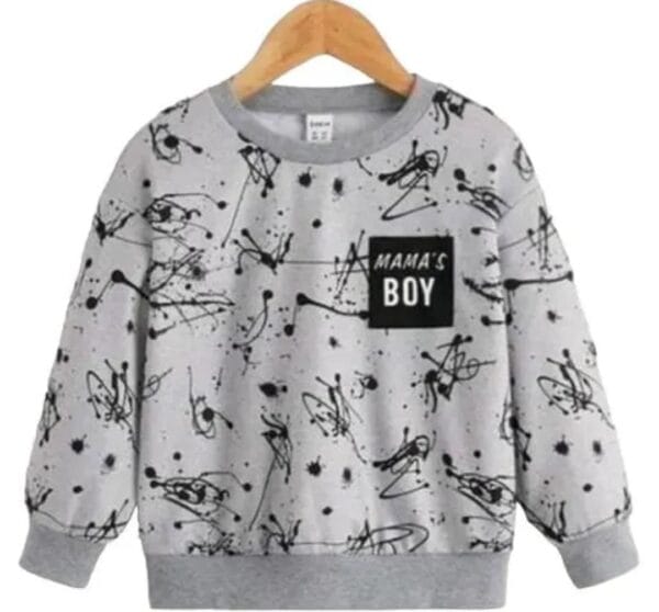 mama boys hoodie for boys and girls