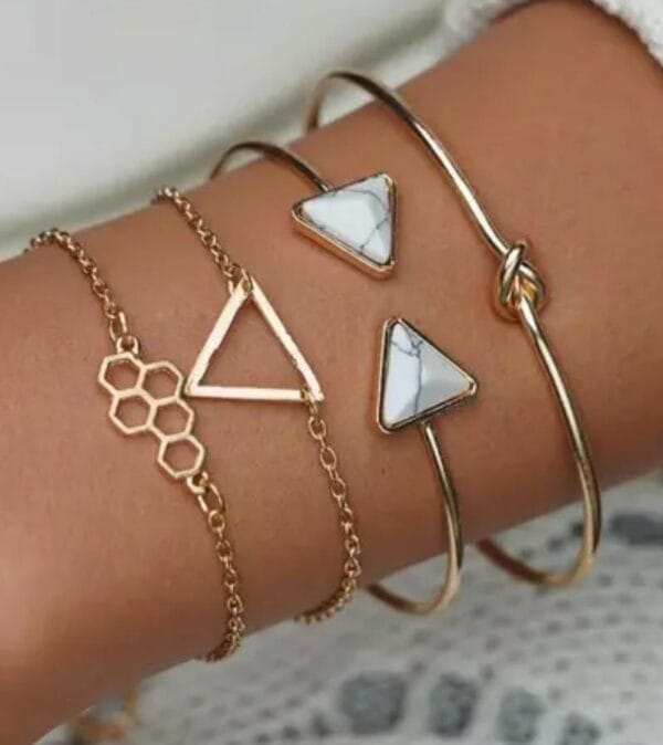 pack of 4 adjustable bracelet