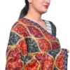 Designer Navy Blue Printed Kashmiri Embroidery Woolen Shawl for Women - Vintage Collection - Image 4