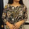 Yellow Rayon Short Kurti