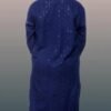 Dark Blue Kurta Payjama back look